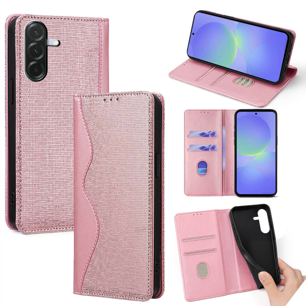 (Rose ) For Samsung Galaxy A36 5G Case Gold 6914270760851