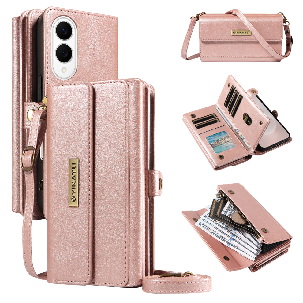 (Rose ) For Samsung Galaxy S25 Edge Case Gold 6914271830645