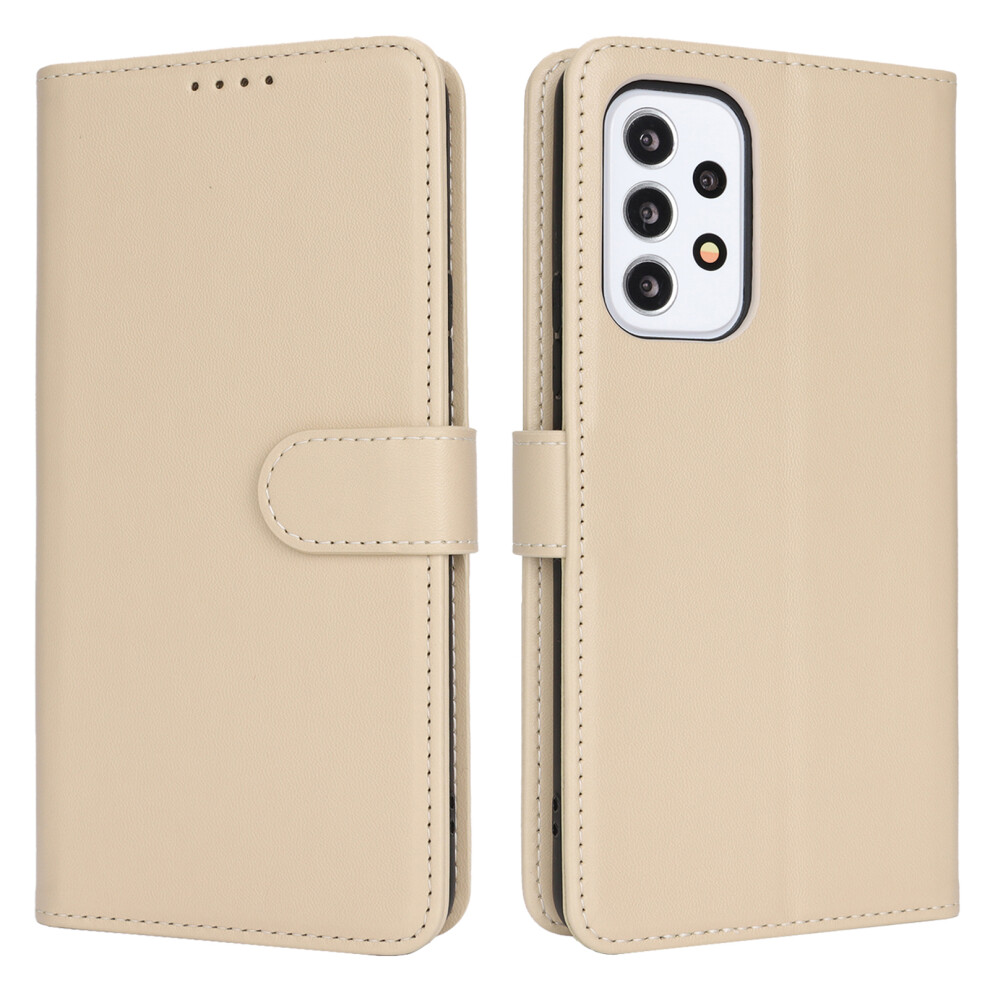 (Beige) For Samsung Galaxy A33 5G Case Cream 6914272609127