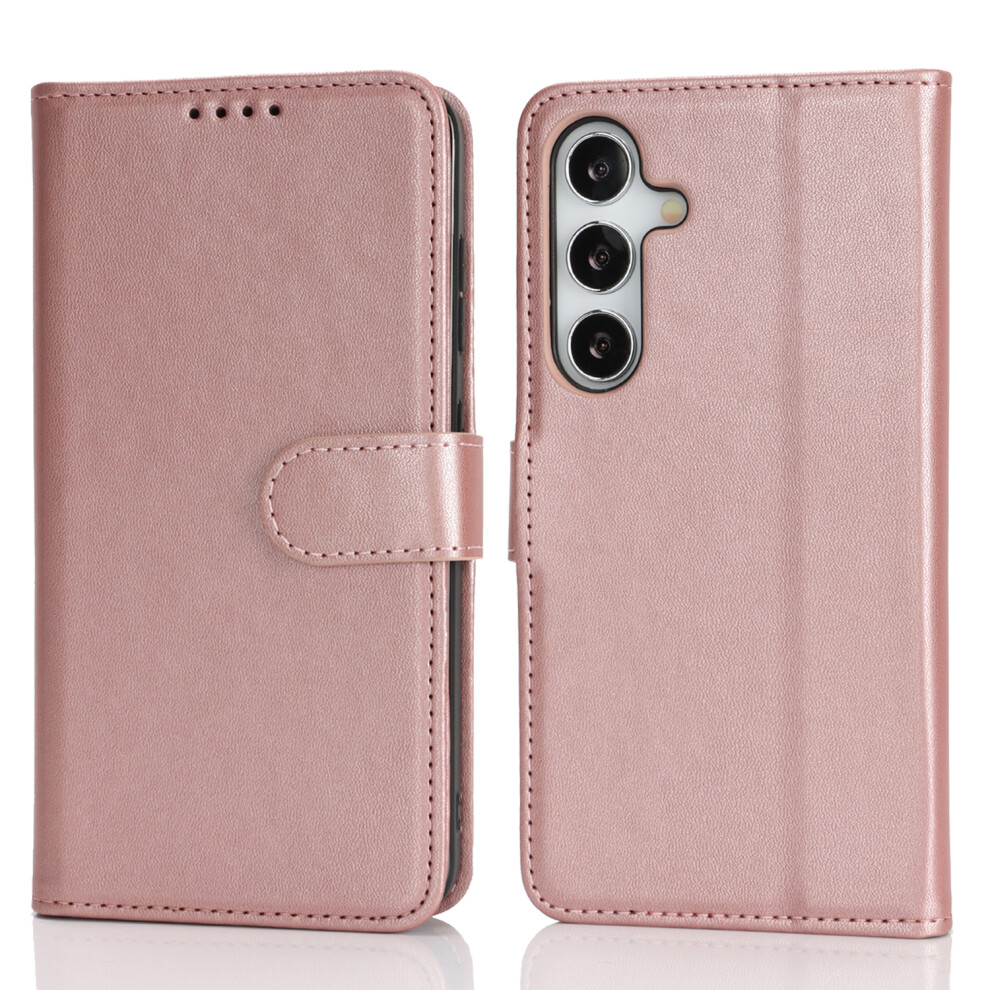 (Rose ) For Samsung Galaxy S24 Case Gold 6914277635404