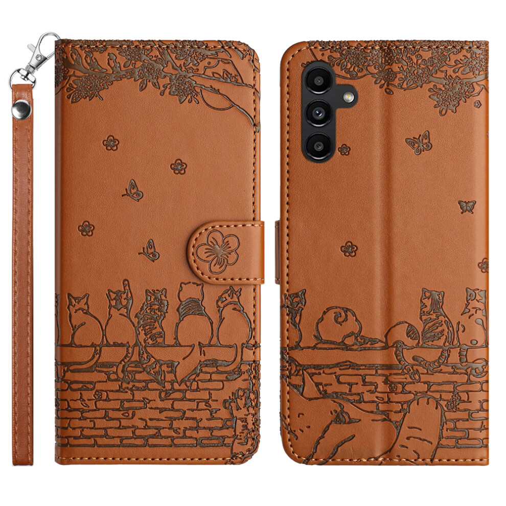 (Brown) For Samsung Galaxy S25 Fe Case Brown 6914274143506