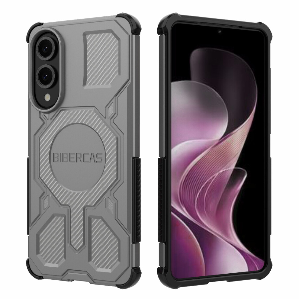 (Grey) For Samsung Galaxy S25 Edge Case Grey 6914279016386