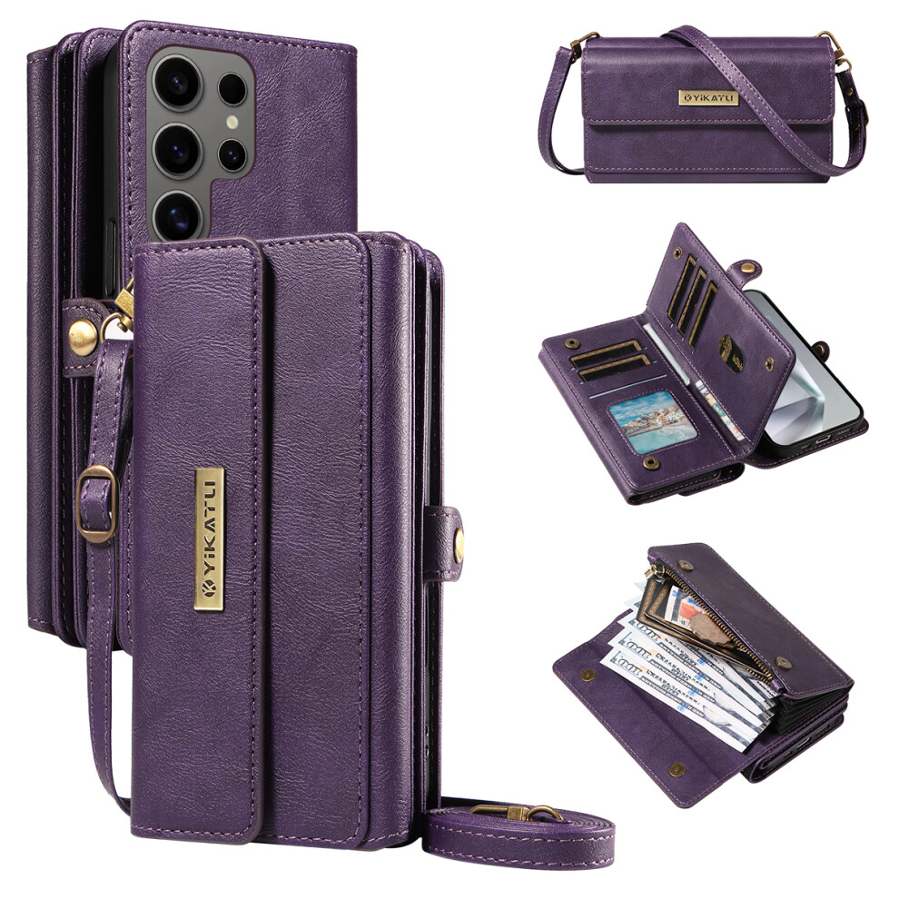 (Purple) For Samsung Galaxy S24 Ultra Case Purple 6914273390291
