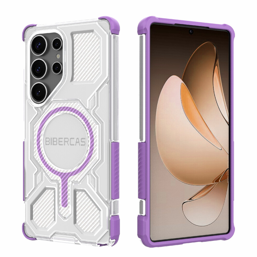 (Purple) For Samsung Galaxy S25 Ultra Case Purple 6914273939308