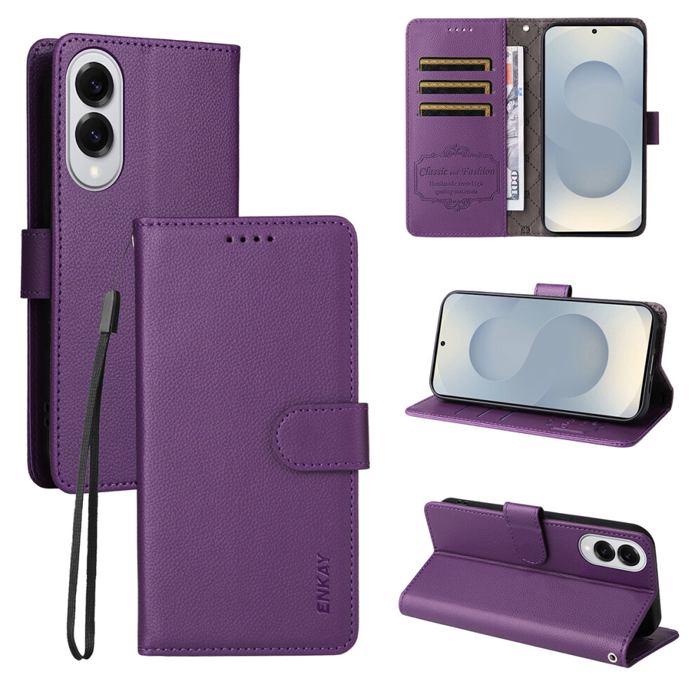 (Purple) For Samsung Galaxy S25 Edge Case Purple 6914272740158