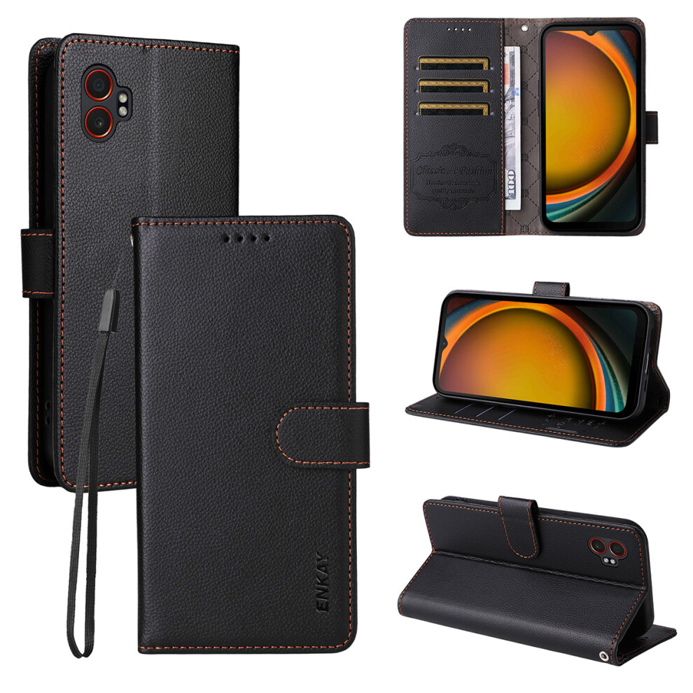 (Black) For Samsung Galaxy Xcover7 Pro Case Black 6914276460410