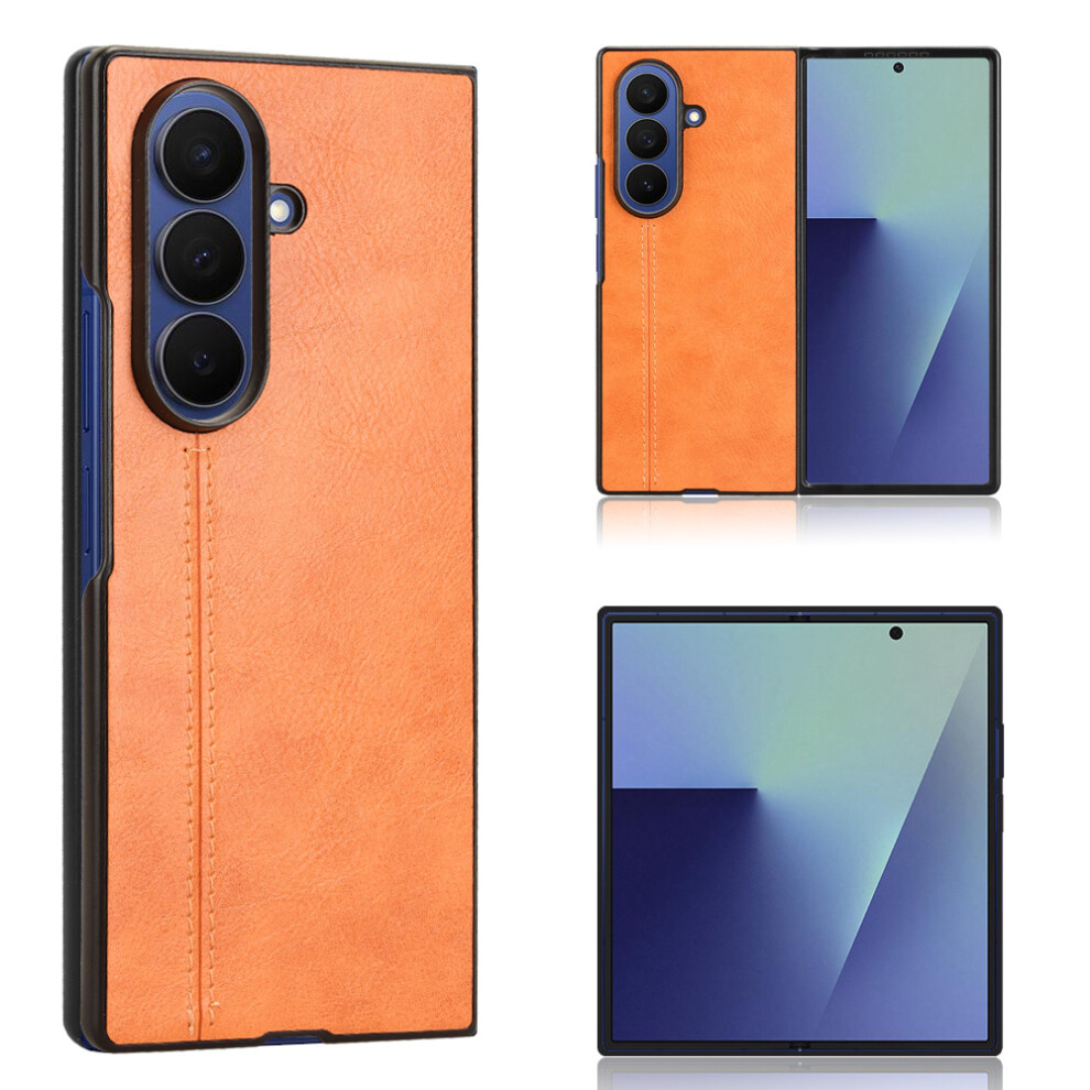 (Orange) For Samsung Galaxy Z Fold7 5G Case Orange 6914276362035