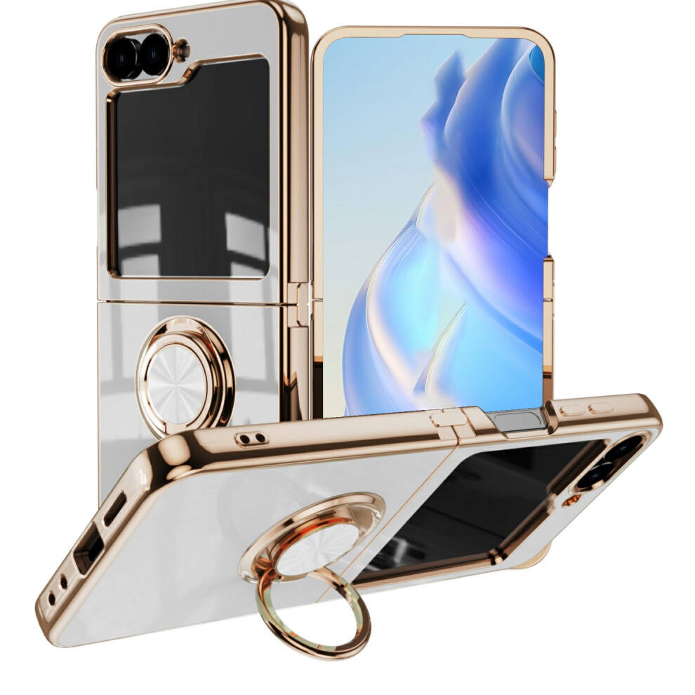 (White) For Samsung Galaxy Z Flip5 5G Case White 6914271371599