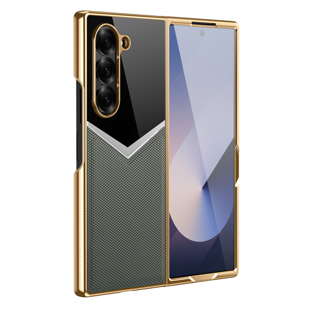 (Blackish ) For Samsung Galaxy Z Fold6 5G Case Green 6914278901393