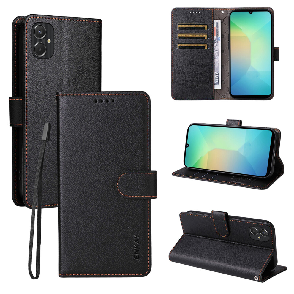(Black) For Samsung Galaxy A06 4G Case Black 6914275500636
