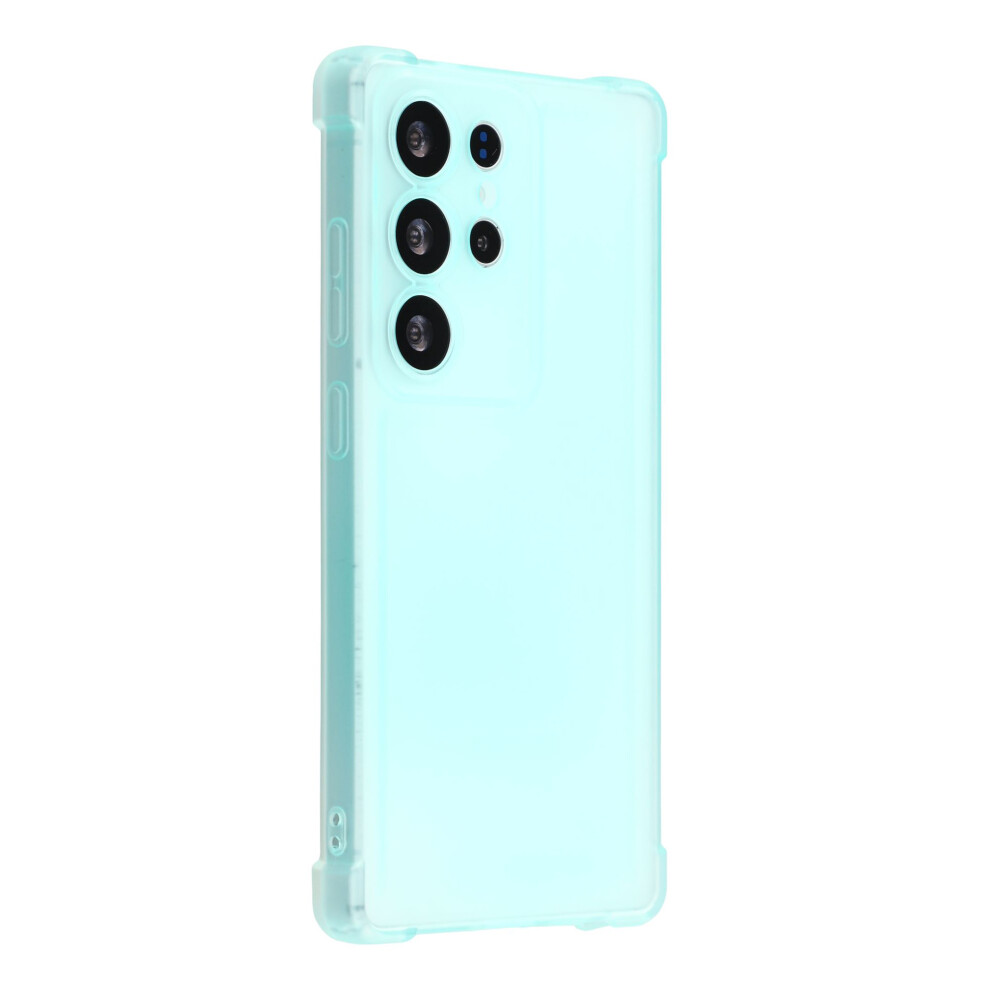 (Transparent ) For Samsung Galaxy S24 Ultra Case Green 6914271183703