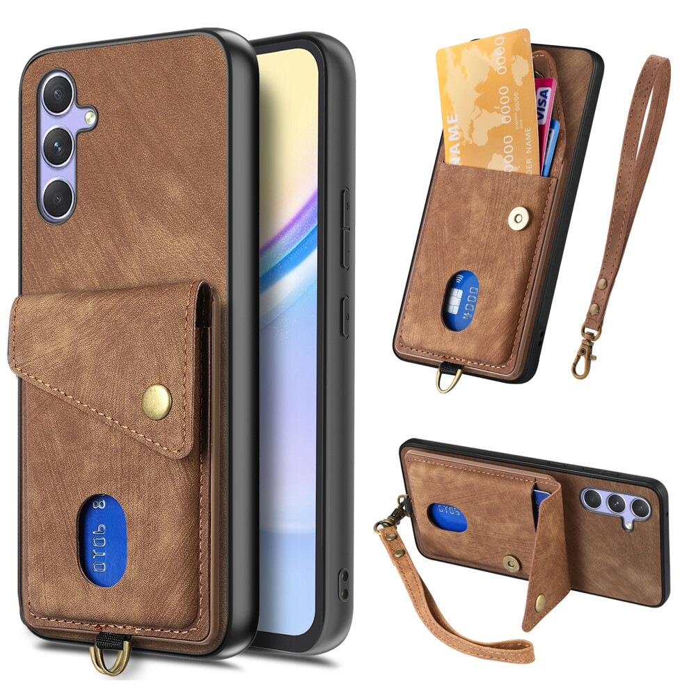(Brown) For Samsung Galaxy A17 5G Case Brown 6914275817604