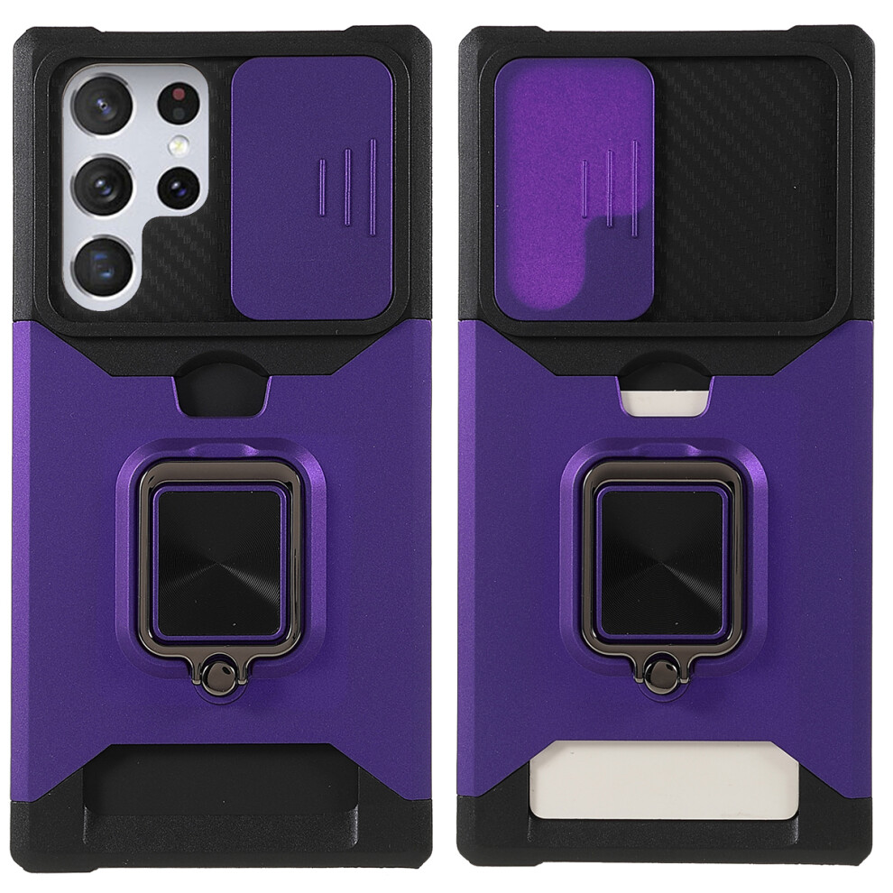 (Purple) For Samsung Galaxy S25 Ultra Case Purple 6914278996085