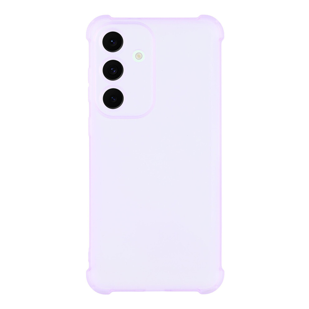 (Transparent ) For Samsung Galaxy S24 Fe Case Purple 6914277882389