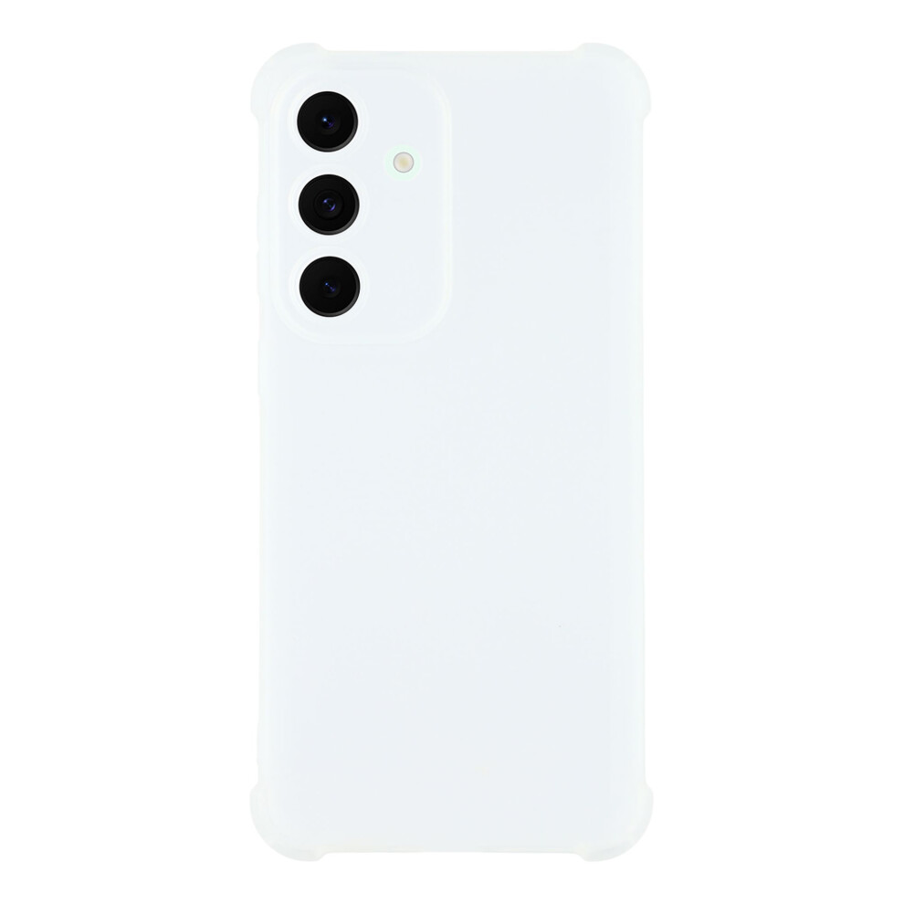 (Transparent ) For Samsung Galaxy S24 Fe Case White 6914277109134