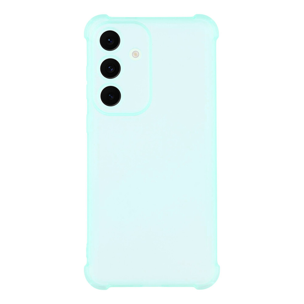 (Transparent ) For Samsung Galaxy S24 Fe Case Green 6914273683270