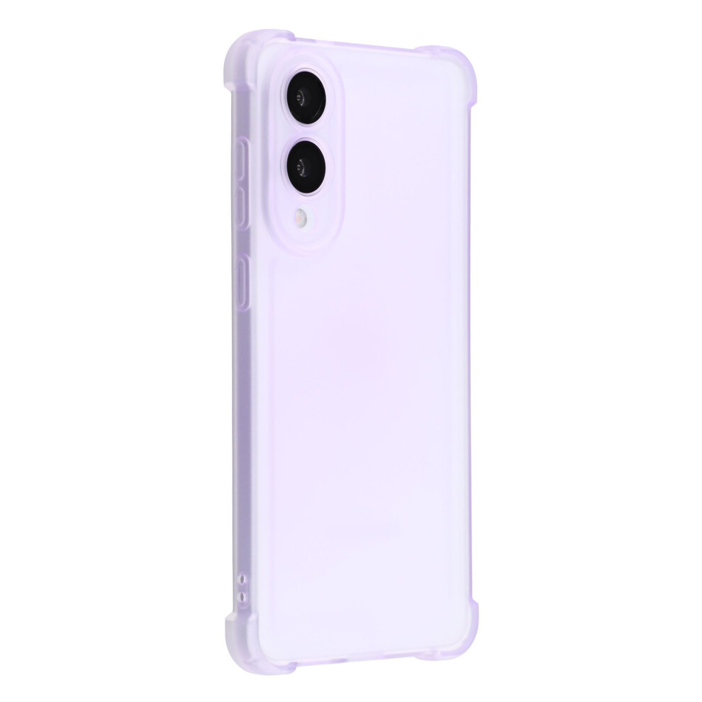 (Transparent ) For Samsung Galaxy S25 Edge Case Purple 6914274057308
