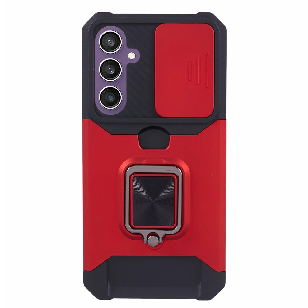 (Red) For Samsung Galaxy S25 Fe Case Red 6914274834374