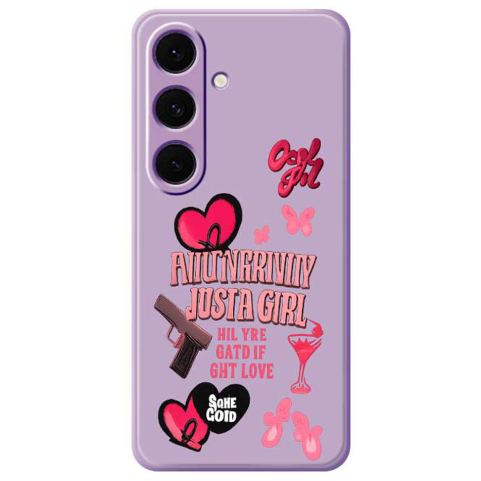 (Purple) For Samsung Galaxy S24 Fe Case Purple 6914277230159