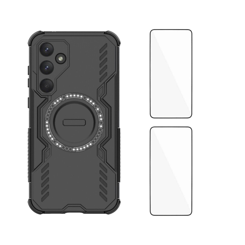 (Black) For Samsung Galaxy A55 5G Case Black 6914277448653