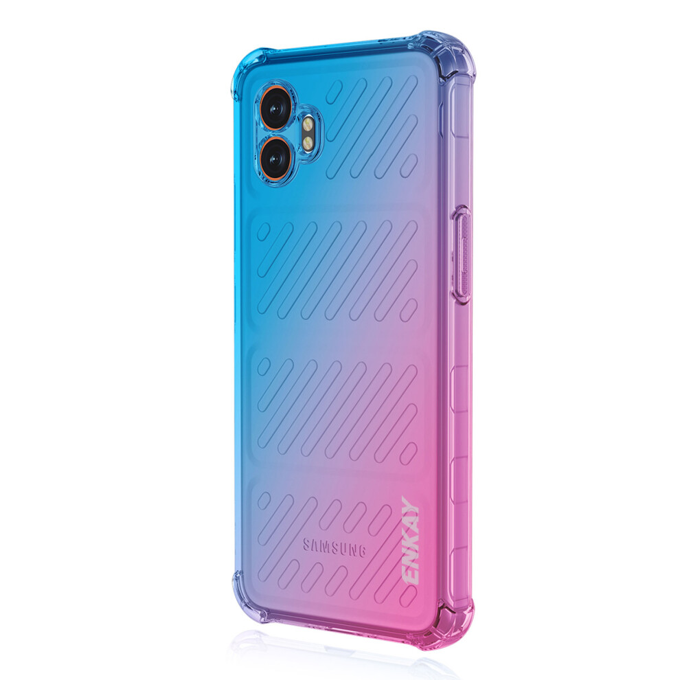 () For Samsung Galaxy Xcover7 Pro Case Blue/Pink 6914277210946