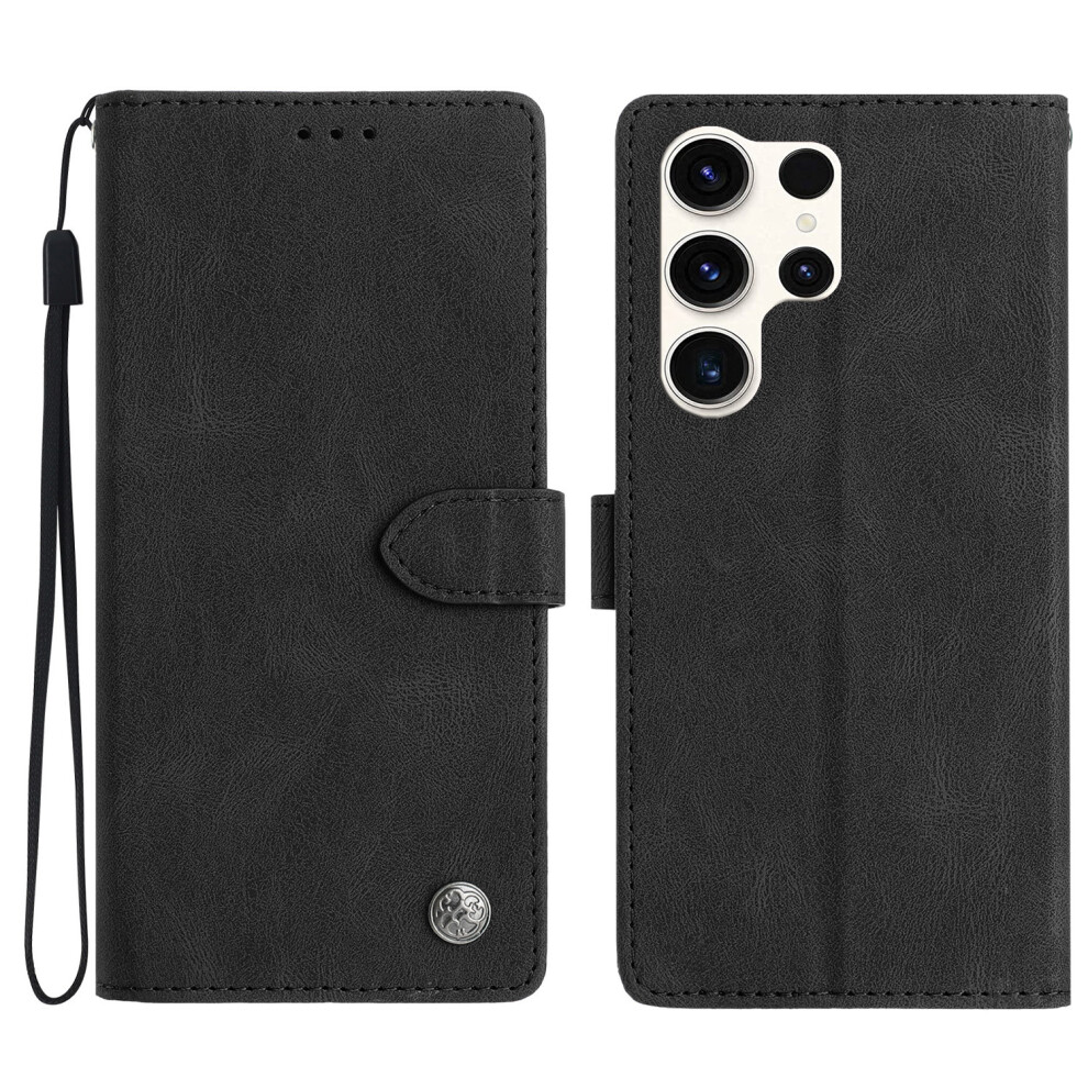 (Black) For Samsung Galaxy S24 Ultra Case Black 6914276459230