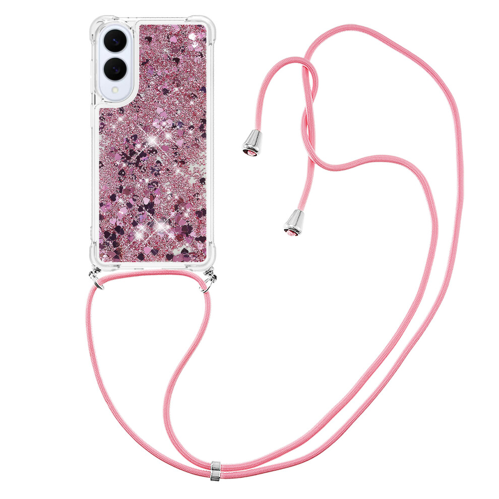 (Rose /Hearts) For Samsung Galaxy S25 Edge Case Gold 6914277467739