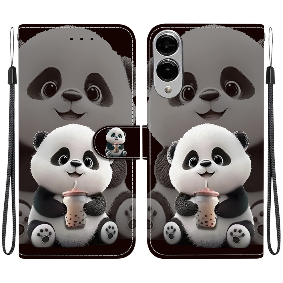 (Milk Tea Panda) For Samsung Galaxy S25 Edge Case 6914274104088