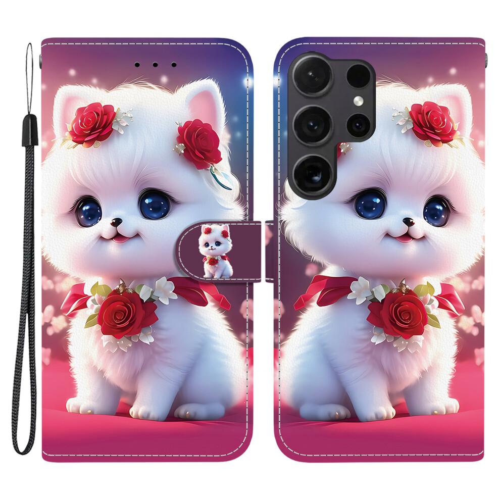 (Rose Cat) For Samsung Galaxy S25 Ultra Case 6914270533530