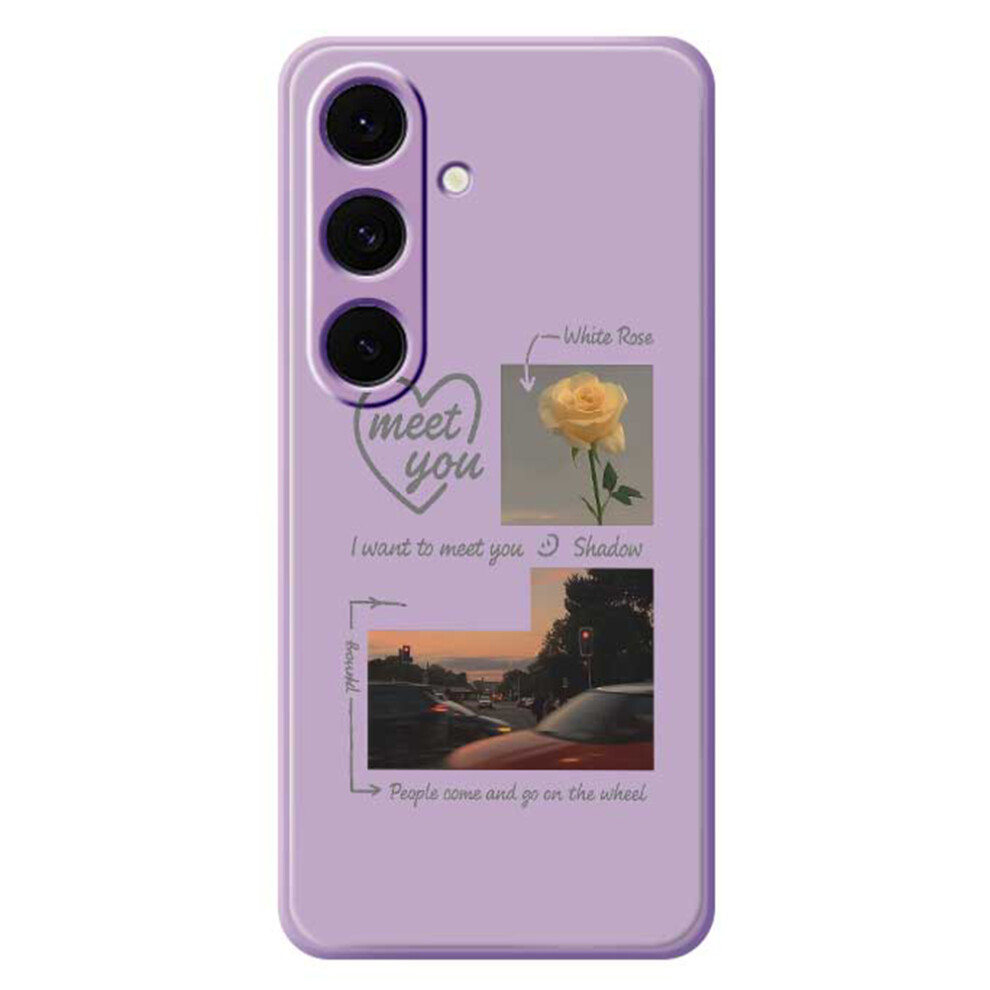 (Purple) For Samsung Galaxy S24 Fe Case Purple 6914279127136