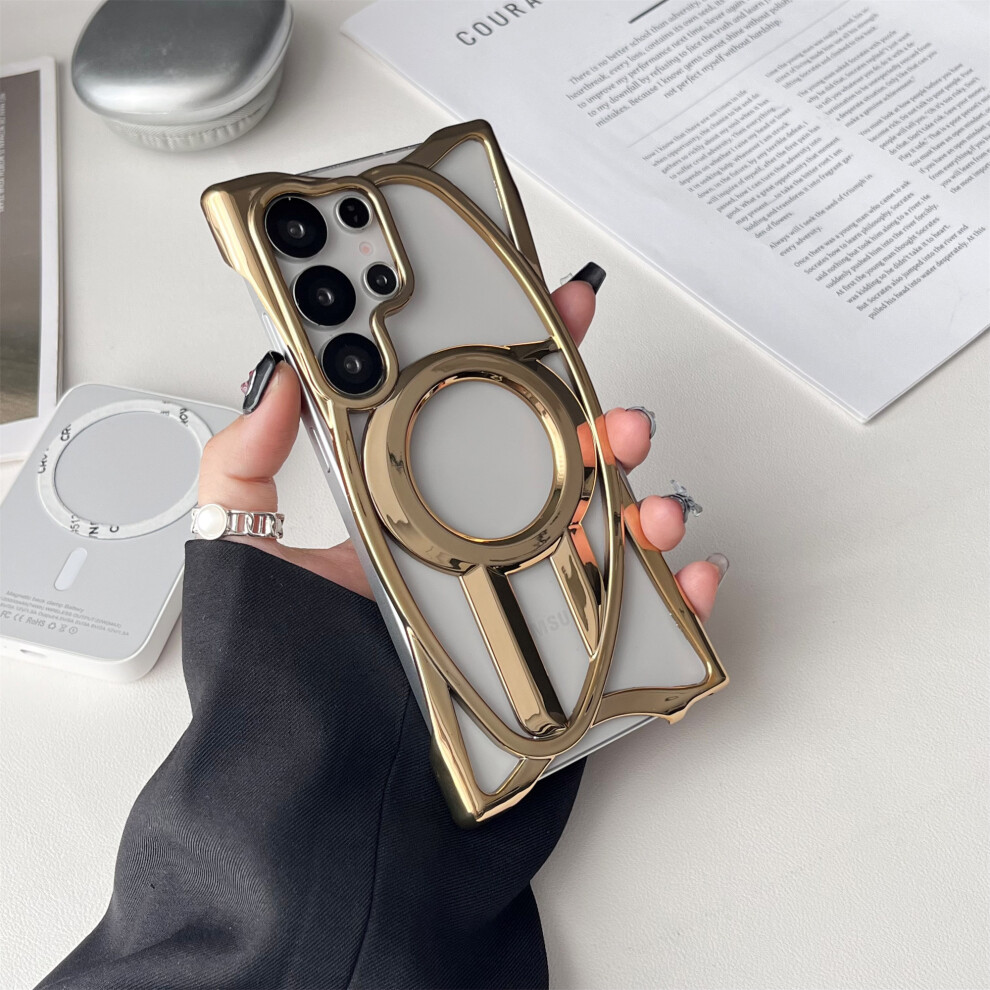 (Desert ) For Samsung Galaxy S24 Ultra Case Gold 6914275883135