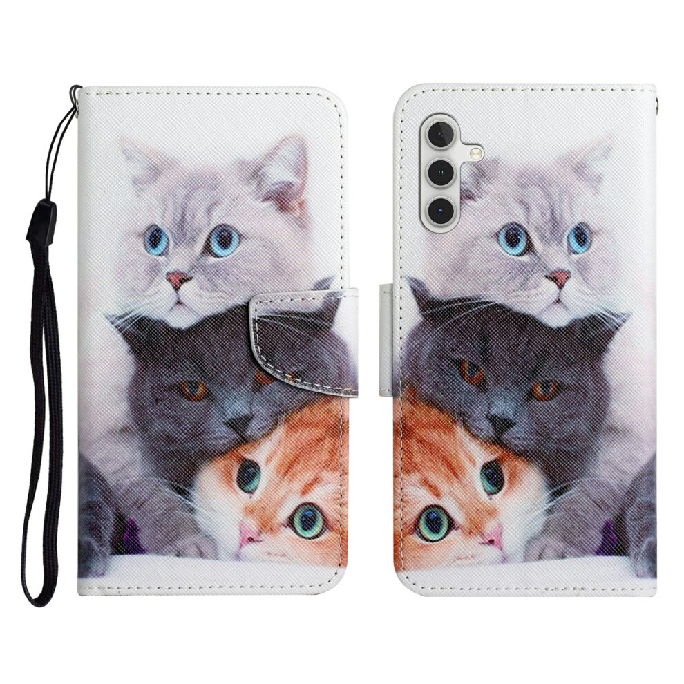 (Three Cats) For Samsung Galaxy S25 Fe Case 6914279573469