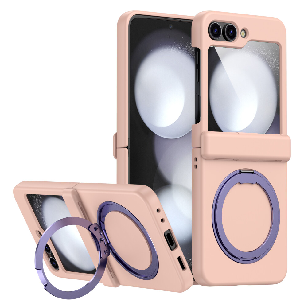 (Pink) For Samsung Galaxy Z Flip5 5G Case Pink 6914275401254