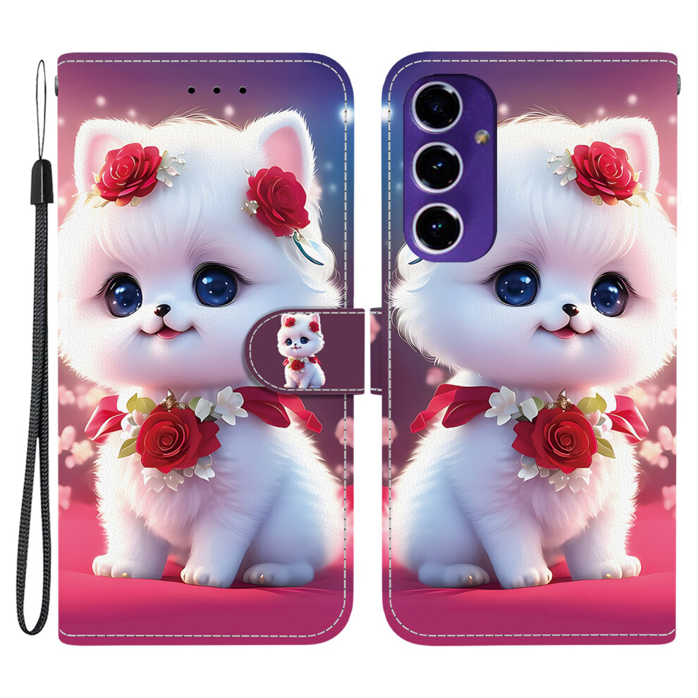 (Rose Cat) For Samsung Galaxy S24 Fe Case 6914272263732