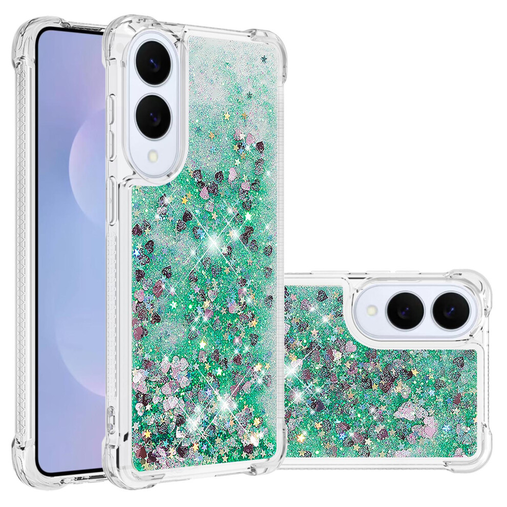 (Green/Hearts) For Samsung Galaxy S25 Edge Case Green 6914277417895