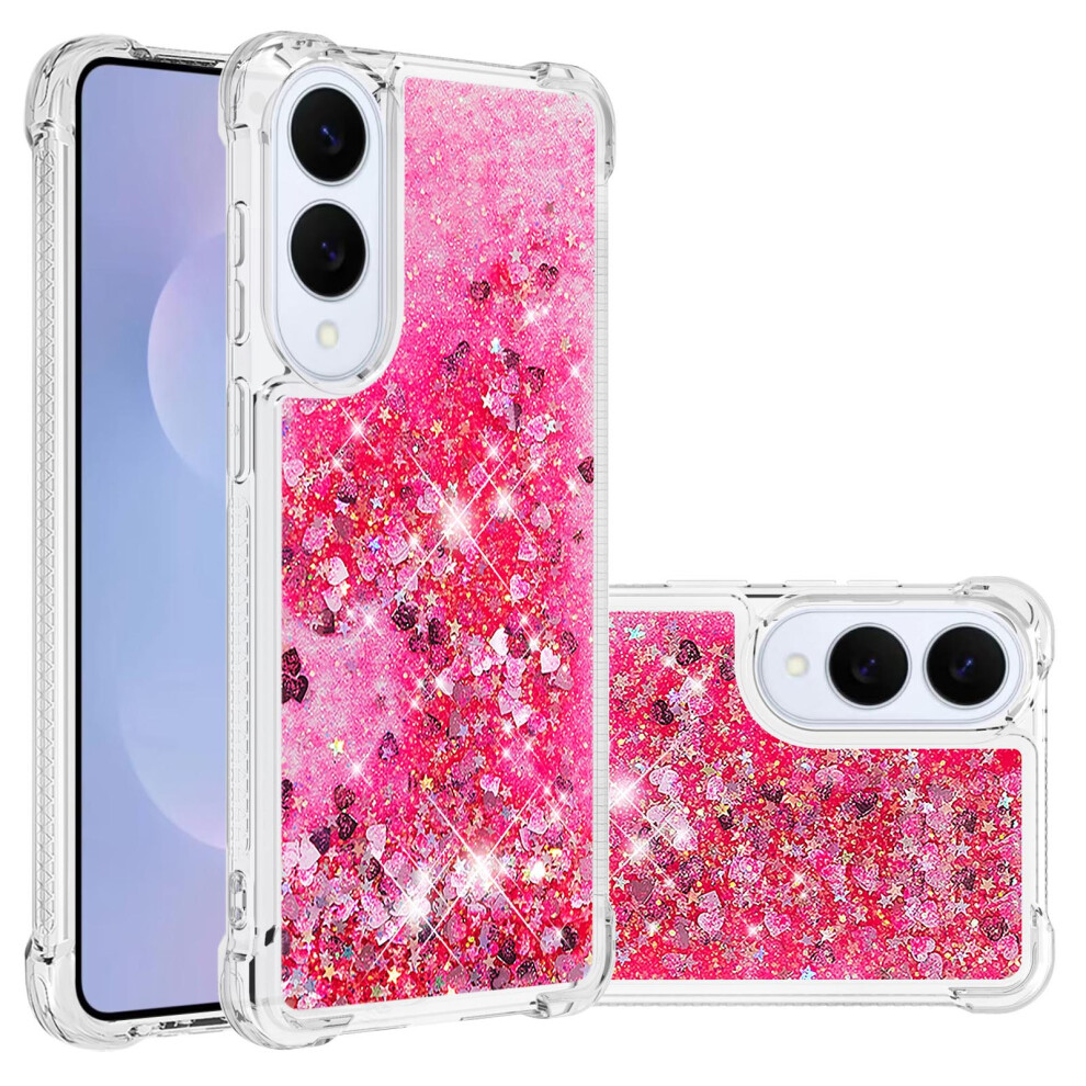(Pink/Hearts) For Samsung Galaxy S25 Edge Case Pink 6914273221557