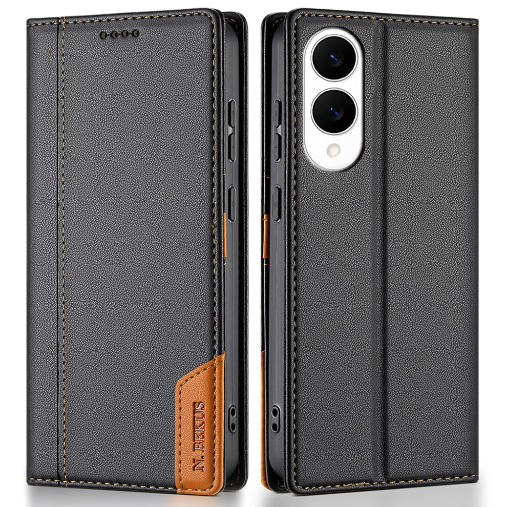 (Black) For Samsung Galaxy S25 Edge Case Black 6914275908258