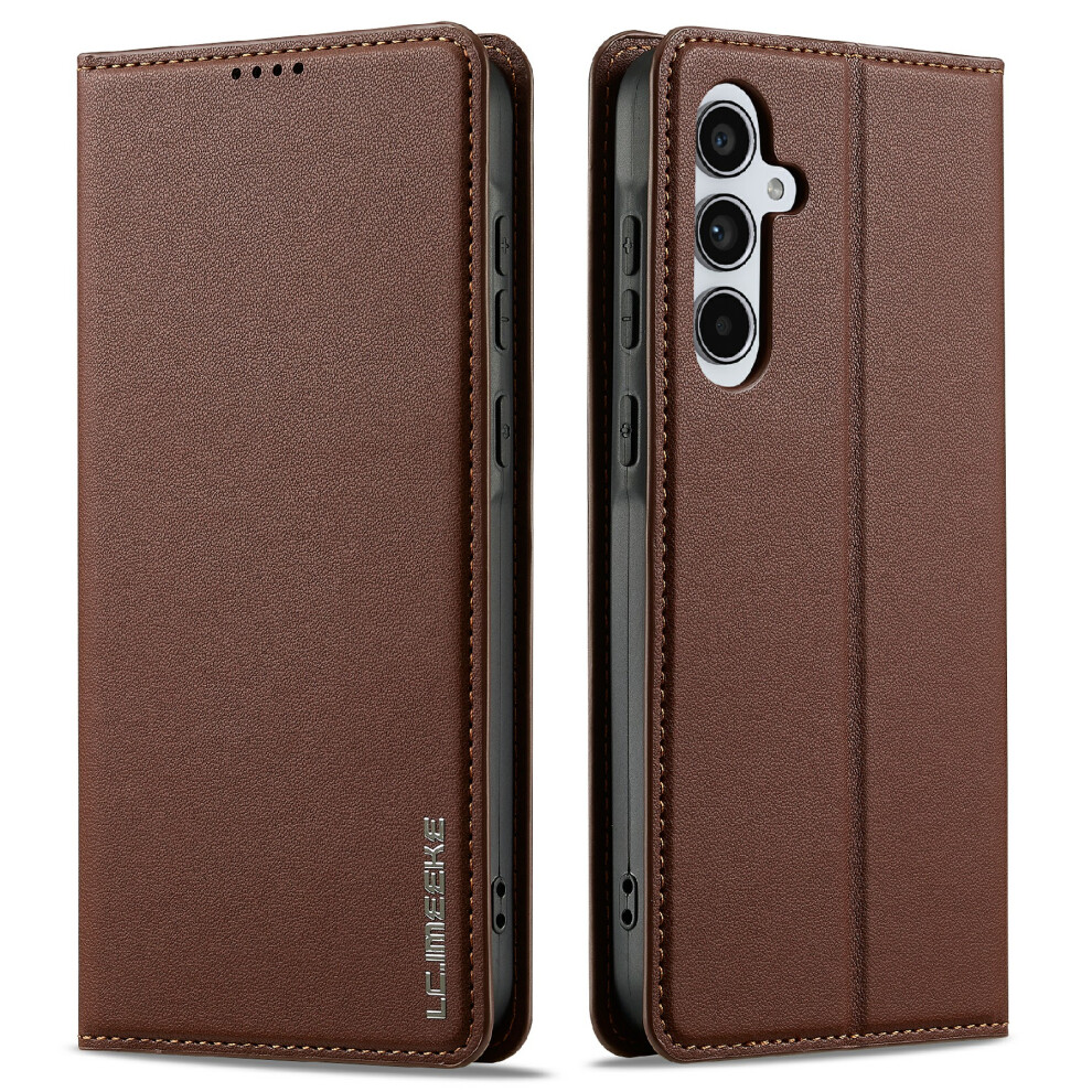 (Brown) For Samsung Galaxy S25 Fe Case Brown 6914272005103