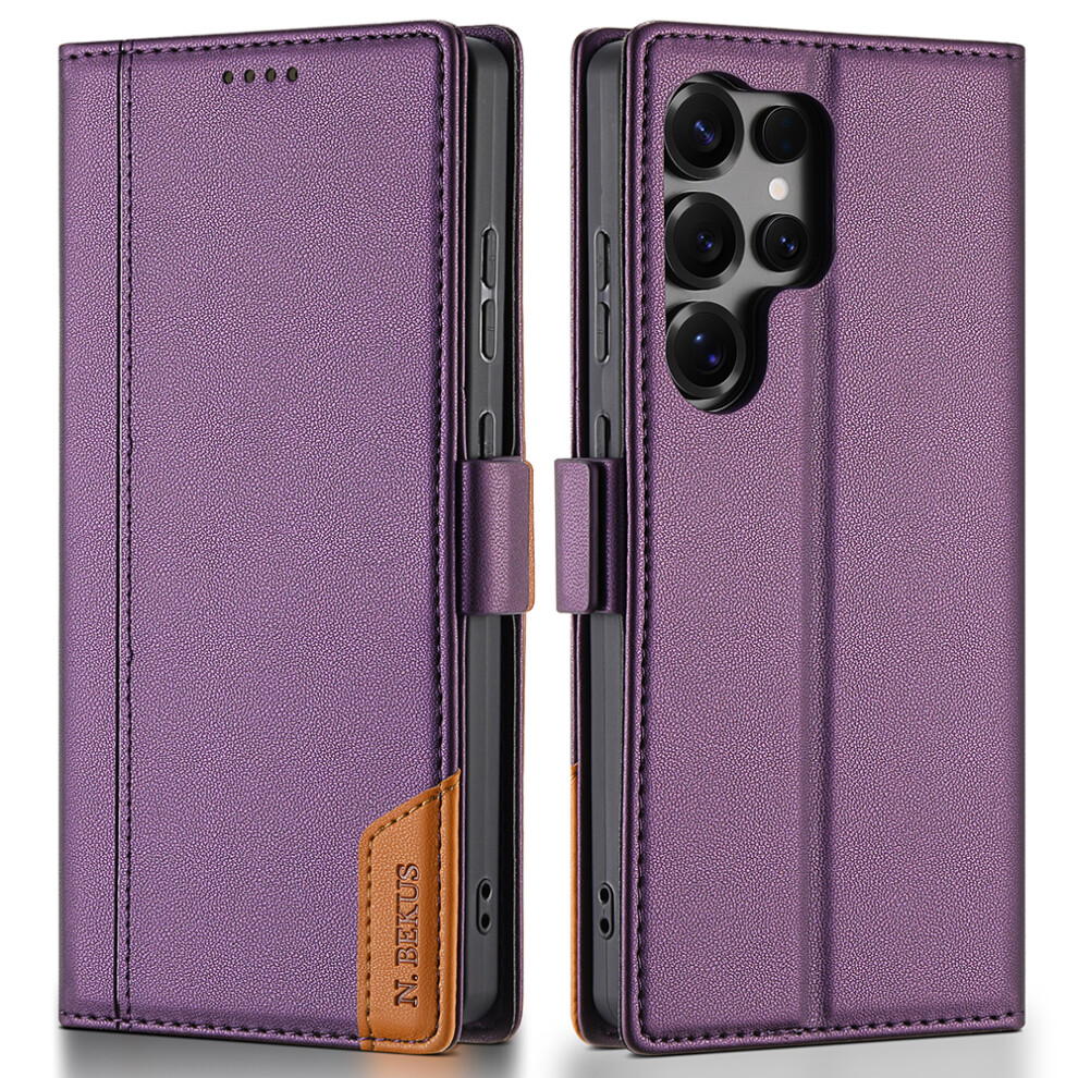 (Purple) For Samsung Galaxy S24 Ultra Case Purple 6914279528520