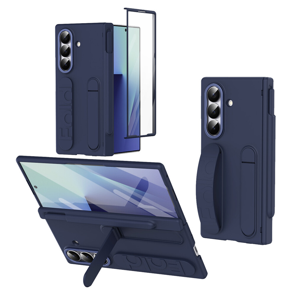 (Blue) For Samsung Galaxy Z Fold6 5G Case Blue 6914276459896