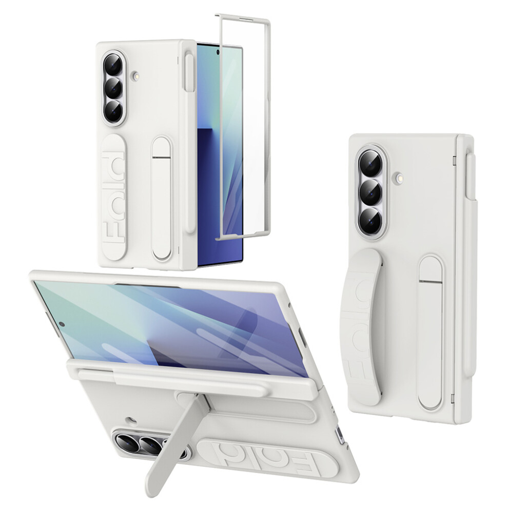 (White) For Samsung Galaxy Z Fold6 5G Case White 6914278430633