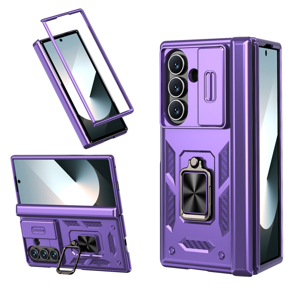 (Purple) For Samsung Galaxy Z Fold7 5G Case Purple 6914275983460