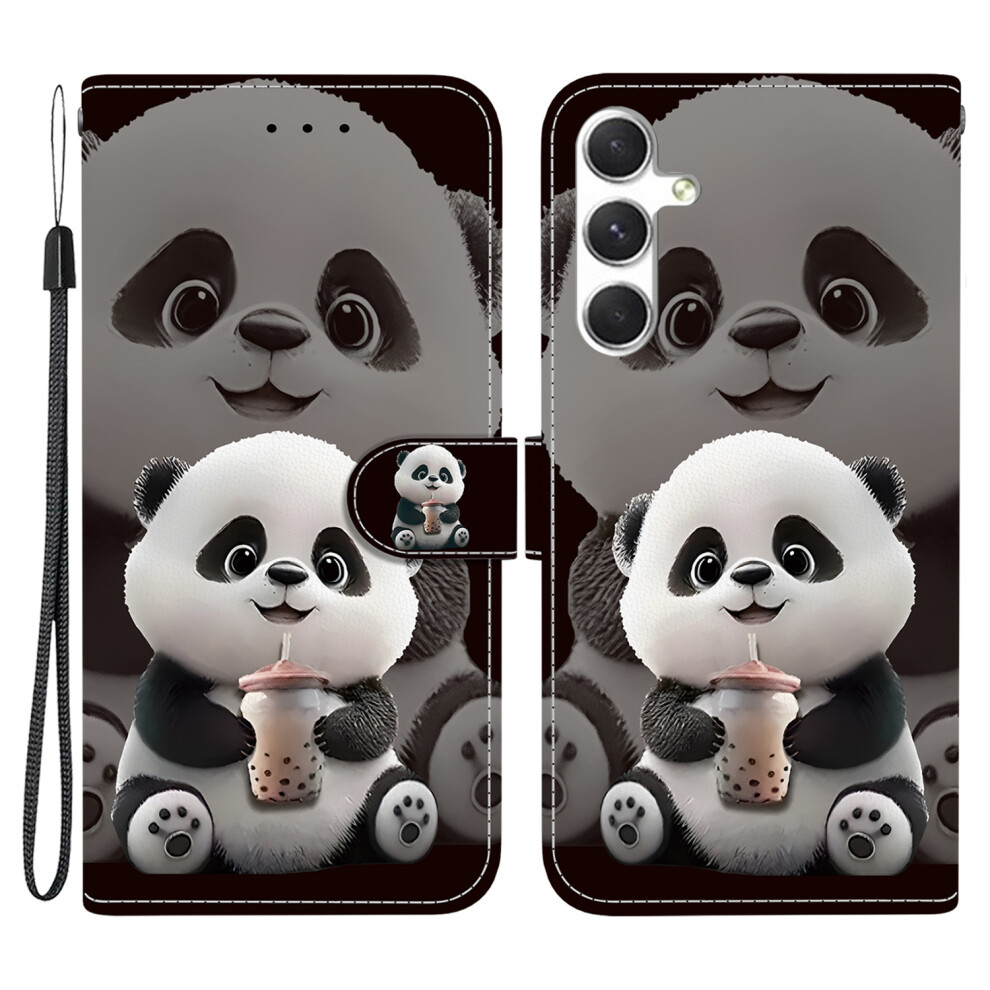 (Milk Tea Panda) For Samsung Galaxy S25+ Case 6914270764132