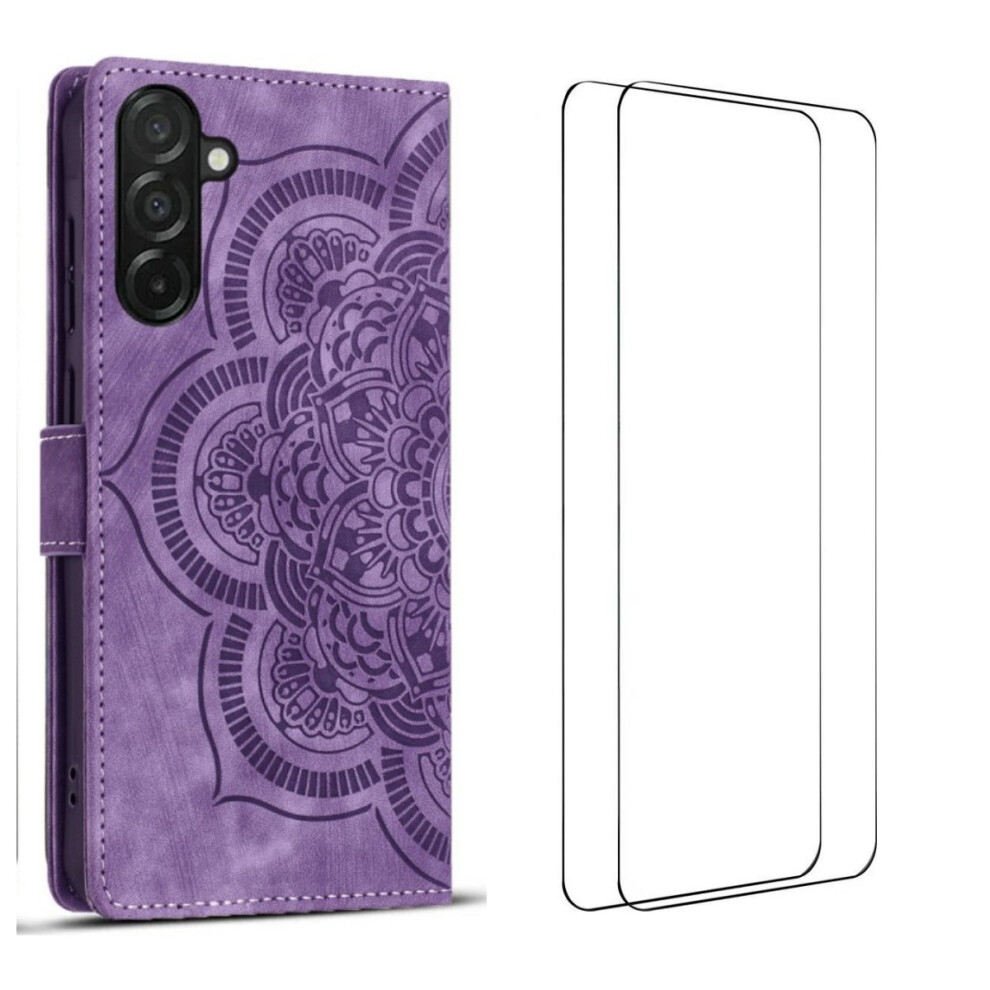 (Purple) For Samsung Galaxy A55 5G Case Purple 6914275531593