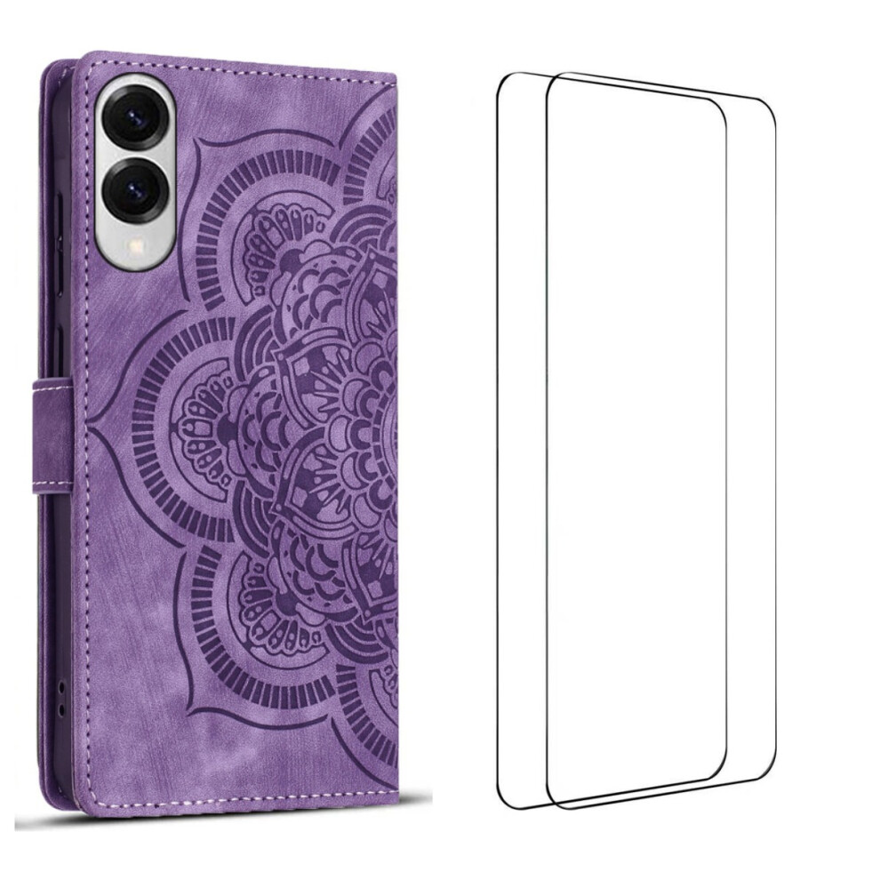 (Purple) For Samsung Galaxy S25 Edge Case Purple 6914274099520