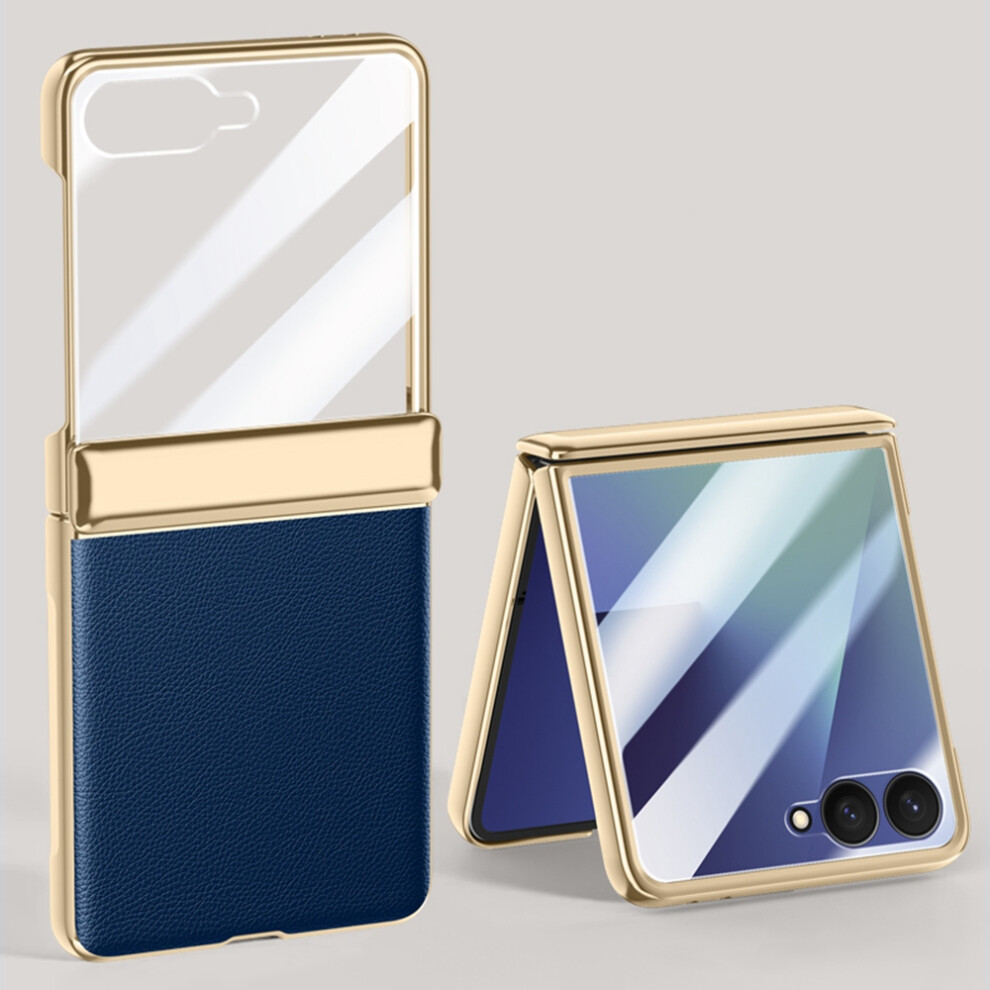 (Blue) For Samsung Galaxy Z Flip7 5G Case Blue 6914275907602