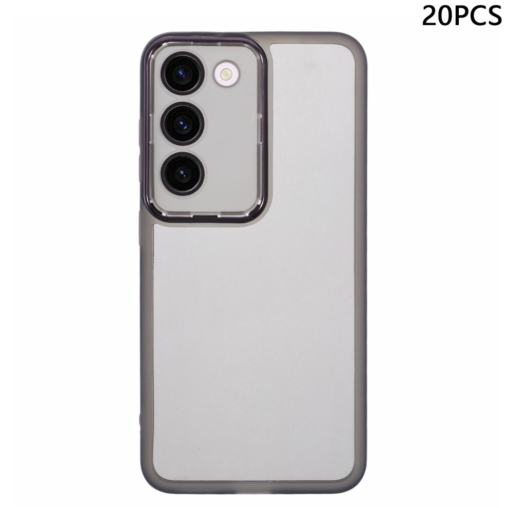 (Transparent ) For Samsung Galaxy S22 5G Case Black 6914275191148