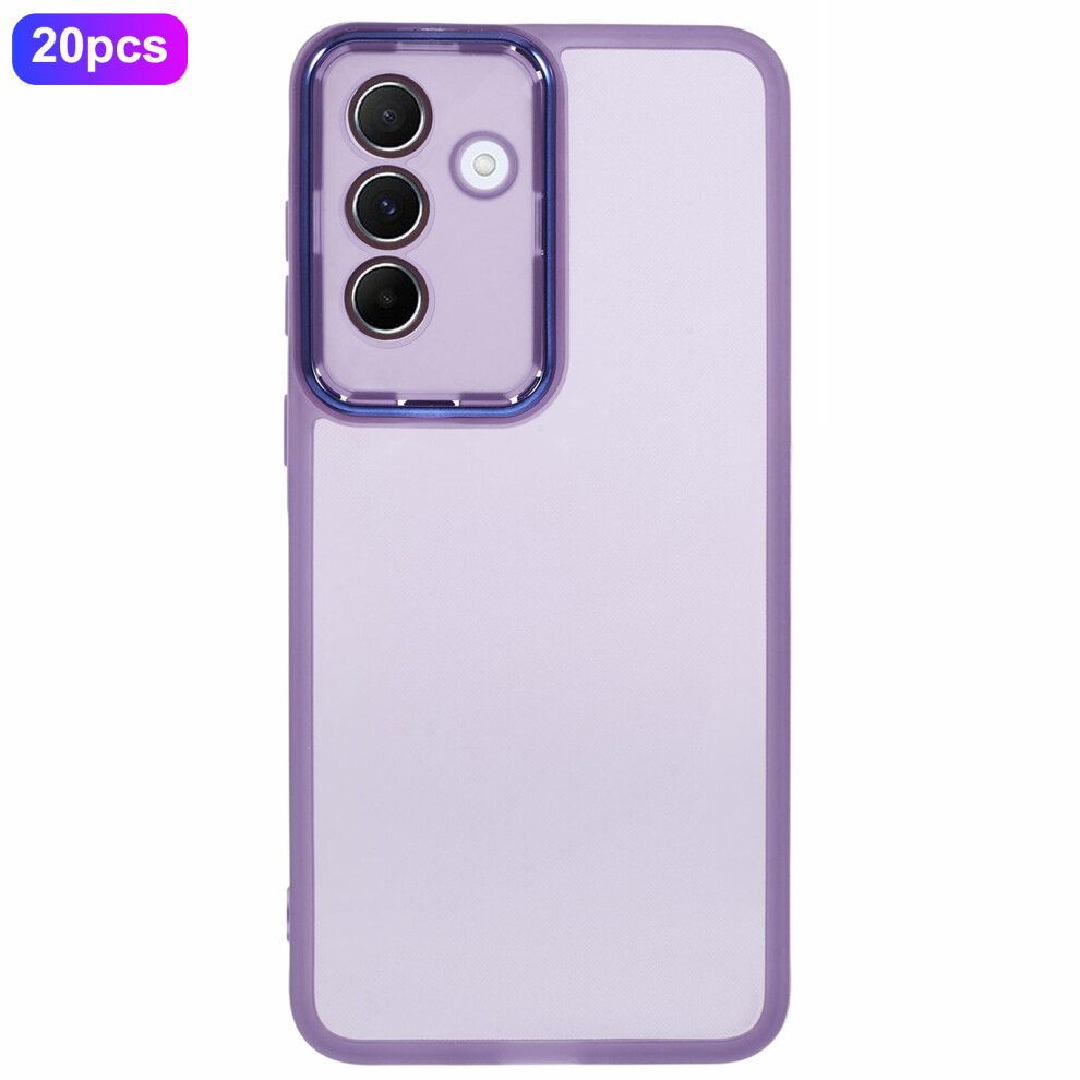 (Transparent ) For Samsung Galaxy A56 5G Case Purple 6914273446738