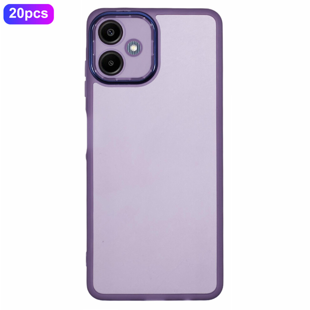 (Transparent ) For Samsung Galaxy A06 4G Case Purple 6914271519151