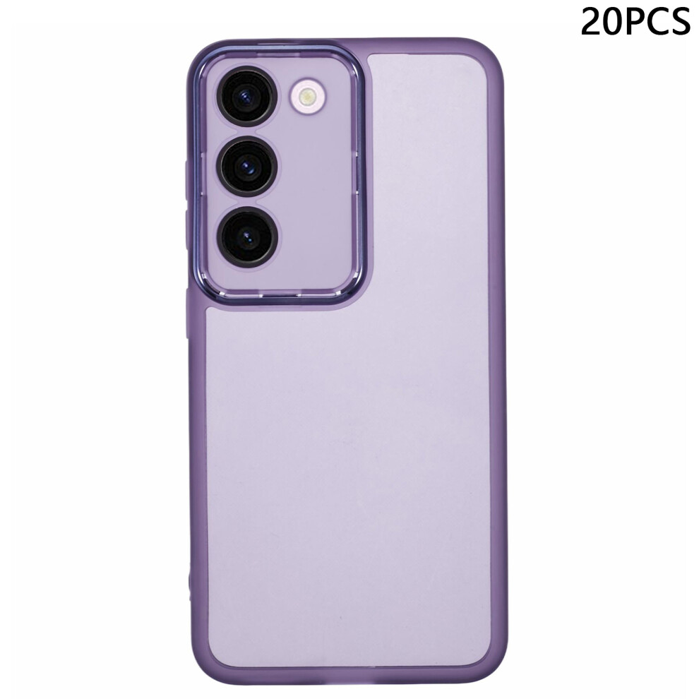 (Transparent ) For Samsung Galaxy S23 Case Purple 6914274279953